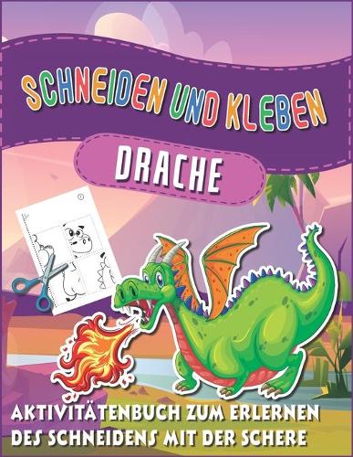 Schneiden und Kleben drache