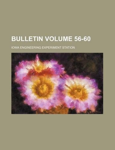 Bulletin Volume 56-60: (English)