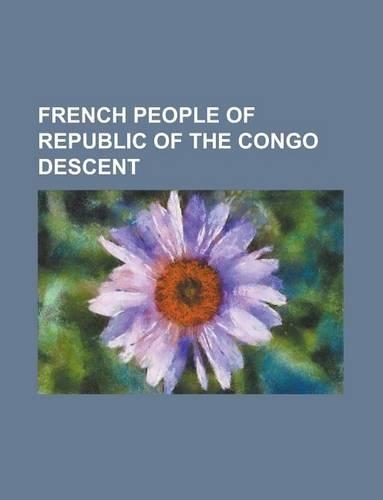 French People of Republic of the Congo Descent