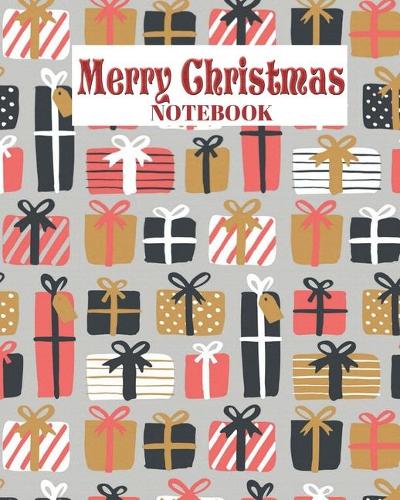 Merry Christmas Notebook: Merry Christmas Planner for Christmas Day-100 PAGE -8x10 in