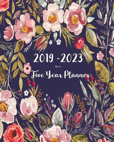 2019-2023 Five Year Planner- Flower