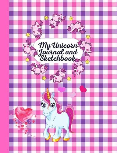 My unicorn journal and sketchbook