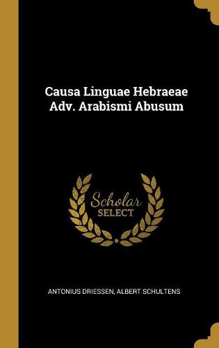 Causa Linguae Hebraeae Adv. Arabismi Abusum