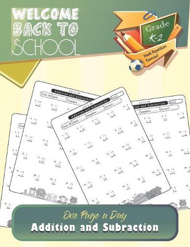 One Page A Day - Addition and Subtraction