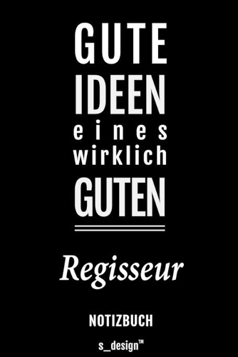 Notizbuch für Regisseure / Regisseur / Regisseurin