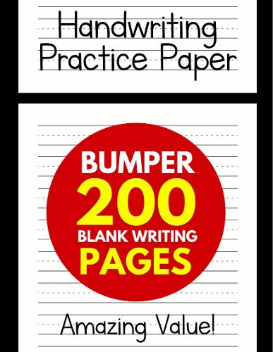 Handwriting Practice Paper for Kids