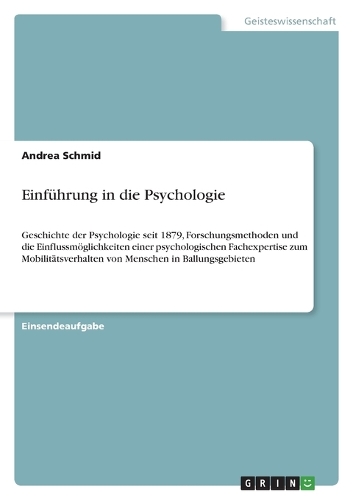 Einführung in die Psychologie