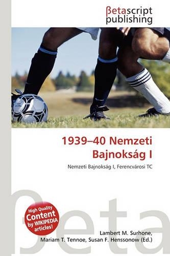 1939-40 Nemzeti Bajnoksag I