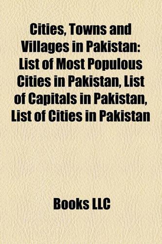Cities, Towns and Villages in Pakistan