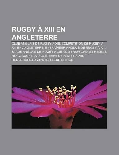 Rugby a XIII En Angleterre
