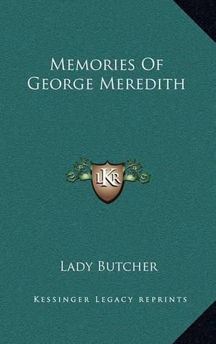 Memories of George Meredith