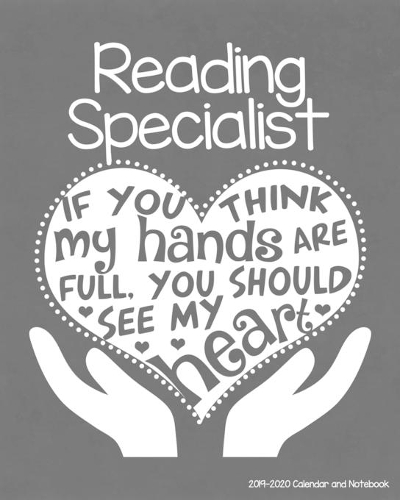 Reading Specialist 2019-2020 Calendar and Notebook