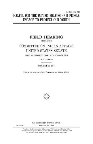 H.O.P.E for the Future: Helping Our People Engage to Protect Our Youth