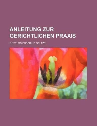 Anleitung Zur Gerichtlichen Praxis