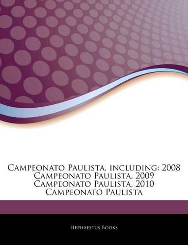 Articles on Campeonato Paulista, Including