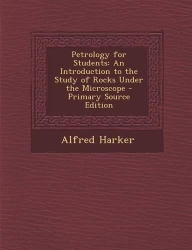 Petrology for Students