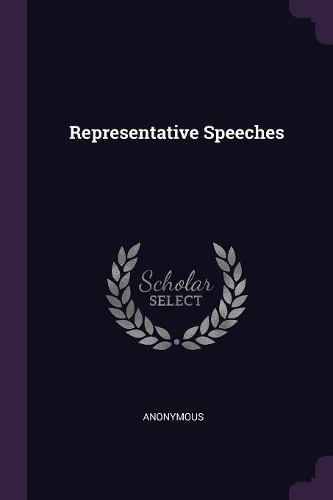 Representative Speeches