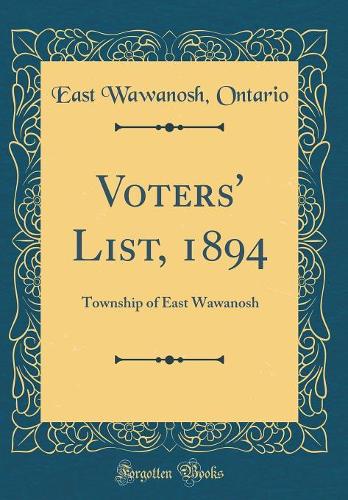 Voters' List, 1894