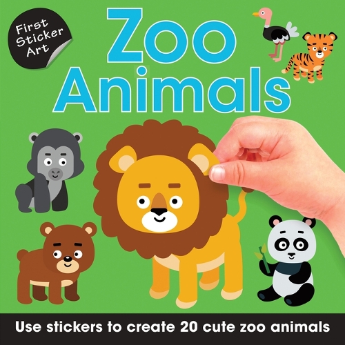 First Sticker Art: Zoo Animals