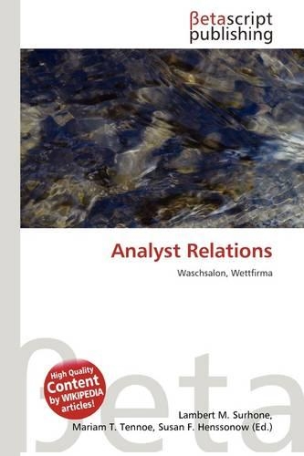 Analyst Relations