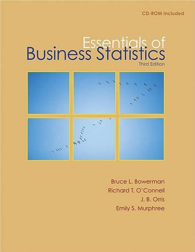 Essentials of Business Statistics