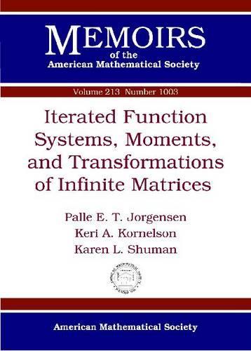 Iterated Function Systems, Moments and Transformations of Infinite Matrices: (Memoirs of the American Mathematical Society)