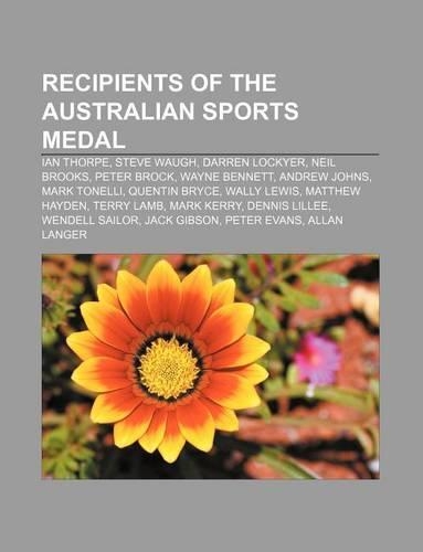 Recipients of the Australian Sports Medal