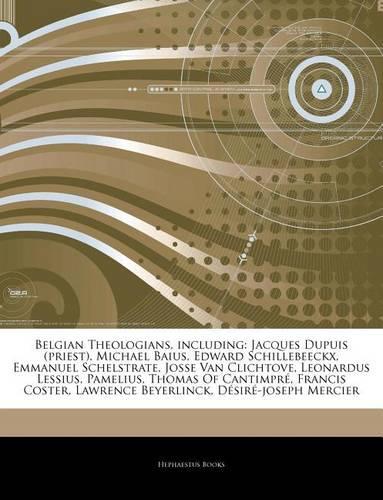 Articles on Belgian Theologians, Including