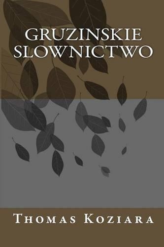 Gruzinskie Slownictwo