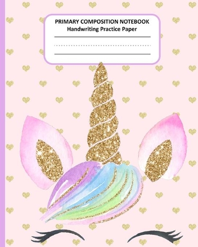 PRIMARY COMPOSITION NOTEBOOK Handwriting Practice Paper