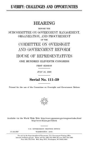 E-Verify: Challenges and Opportunities