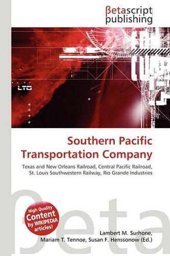 Southern Pacific Transportation Company: (English)