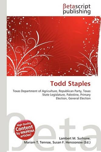 Todd Staples: (English)