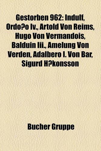 Gestorben 962