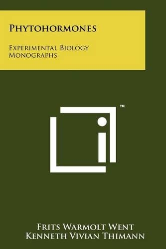 Phytohormones: Experimental Biology Monographs(English)