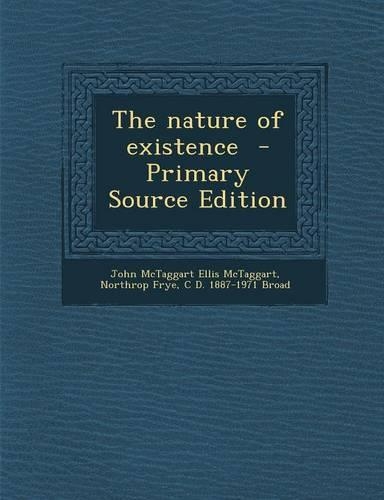 The Nature of Existence