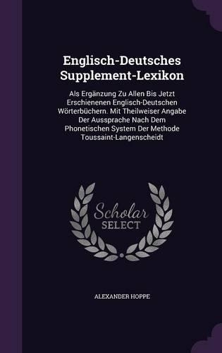 Englisch-Deutsches Supplement-Lexikon