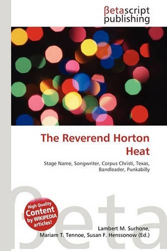 The Reverend Horton Heat