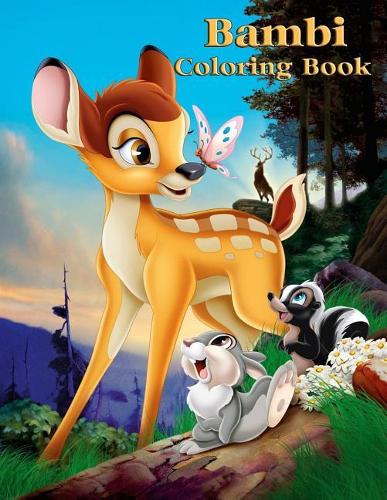 Bambi Coloring Book: Coloring Book for Kids and Adults (Children Age 3-12+). Fun, Easy and Relaxing.