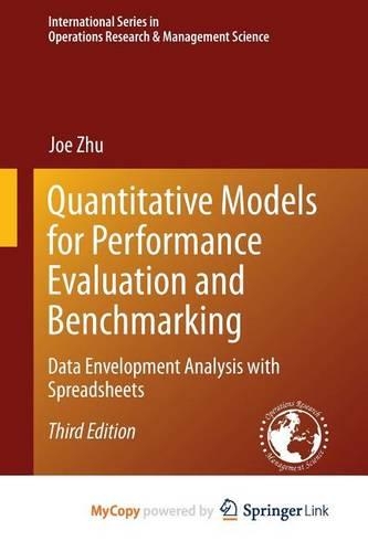Quantitative Models for Performance Evaluation and Benchmarking