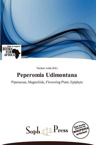 Peperomia Udimontana: (English)