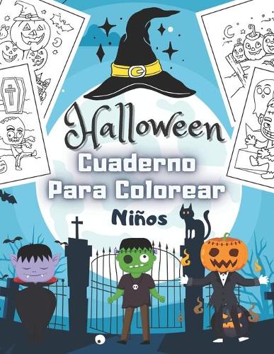 Halloween Cuaderno Para Colorear Niños