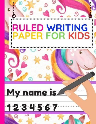 Ruled Writing Paper For Kids