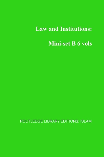 Law and Institutions: Mini-set B 6 vols
