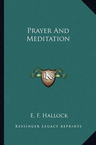 Prayer And Meditation: (English)