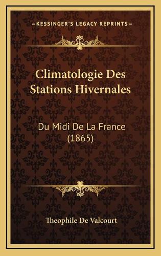 Climatologie Des Stations Hivernales