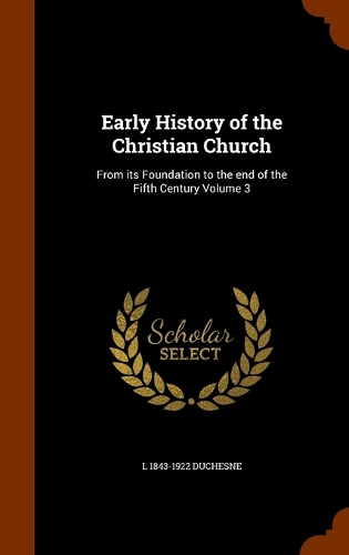 Early History of the Christian Church