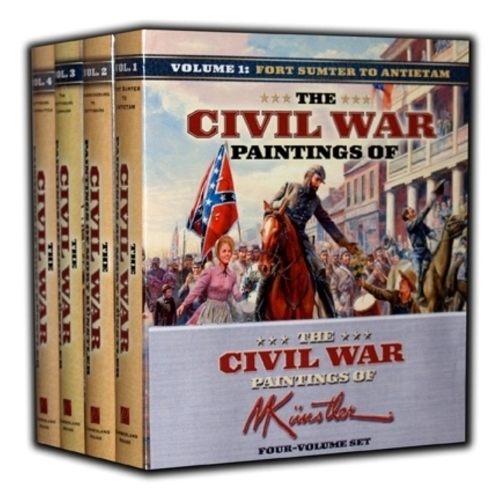 The Civil War Paintings of Mort Kunstler: 4 Volume Set(4 Civil War Paintings)