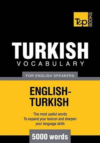 T&p English-Turkish Vocabulary 5000 Words