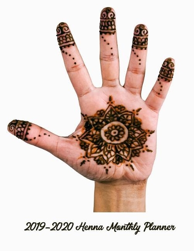 2019-2020 Henna Monthly Planner